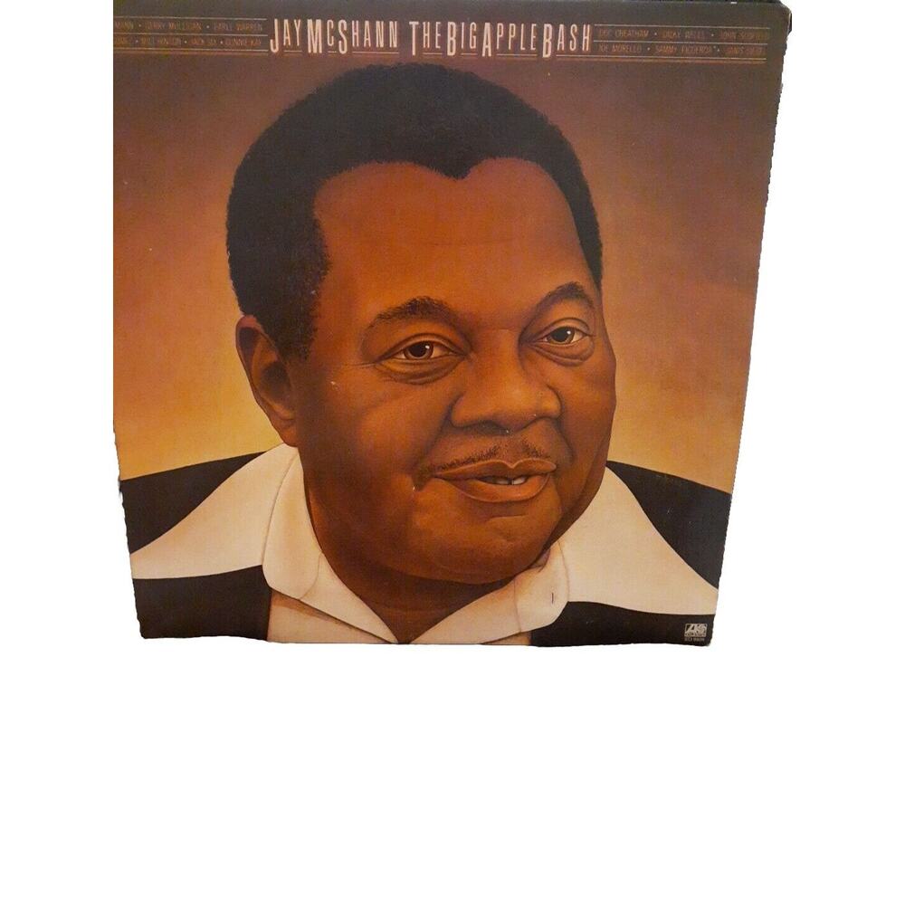 Jay McShann ♫ The Big Apple Bash ♫ 1979 Atlantic Records Monarch Promo Vinyl LP